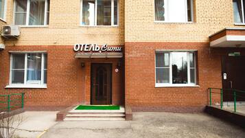 Fassade der Unterkunft