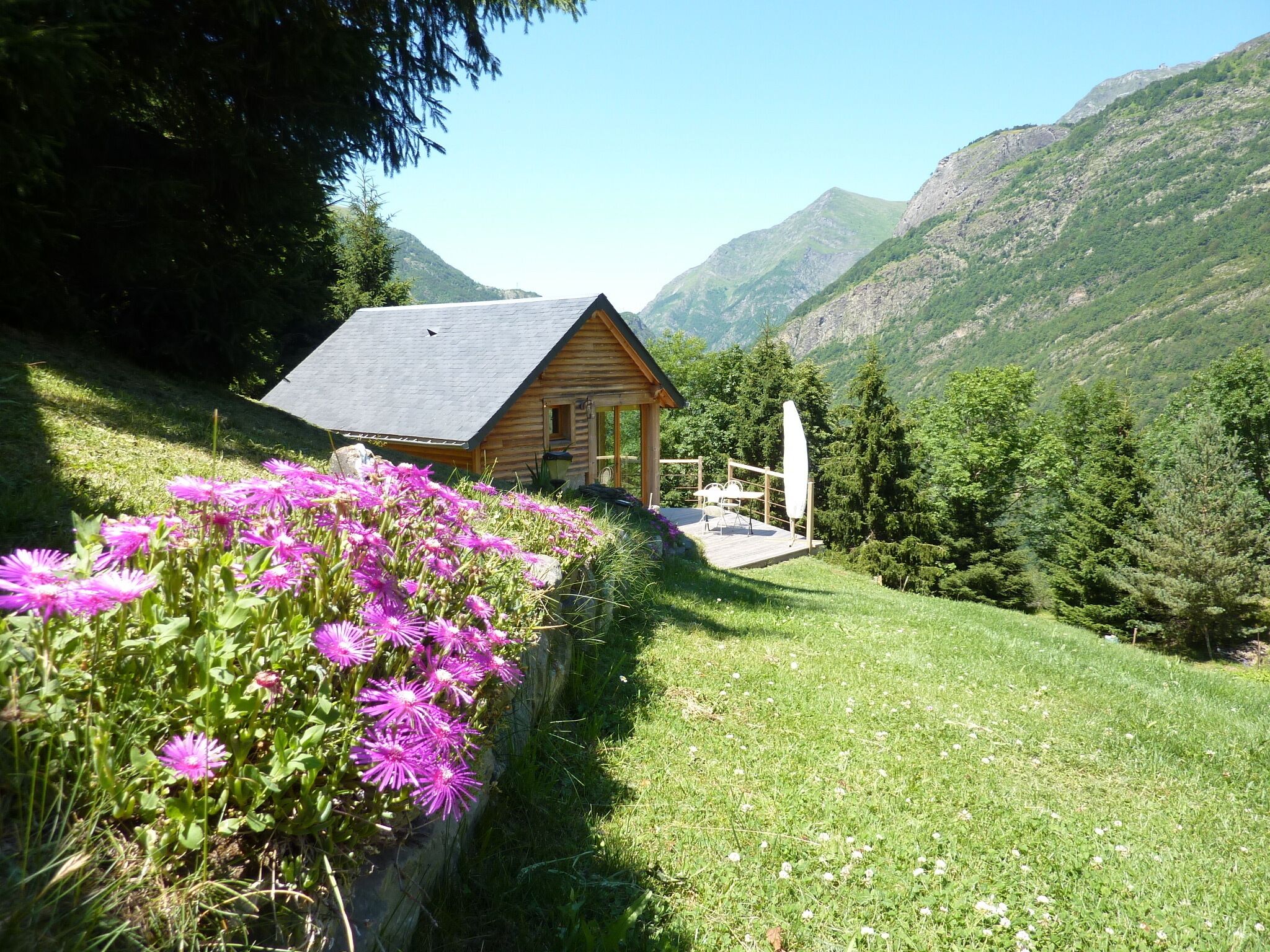Chalet 1 chambre, avec jardin