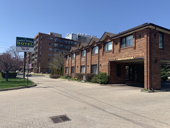 Façade de l’hébergement