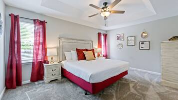 3 bedrooms, iron/ironing board, free WiFi, bed sheets