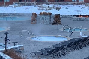 Outdoor pool, a heated pool - SKI LIFT OUTSIDE YOUR FRONT DOOR (South Lake Tahoe)