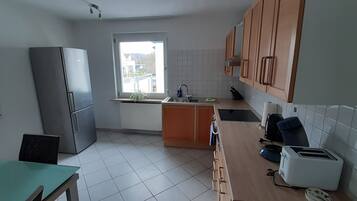 Deluxe-Apartment, mit Bad (Ferienwohnung ) | Eigene Küche