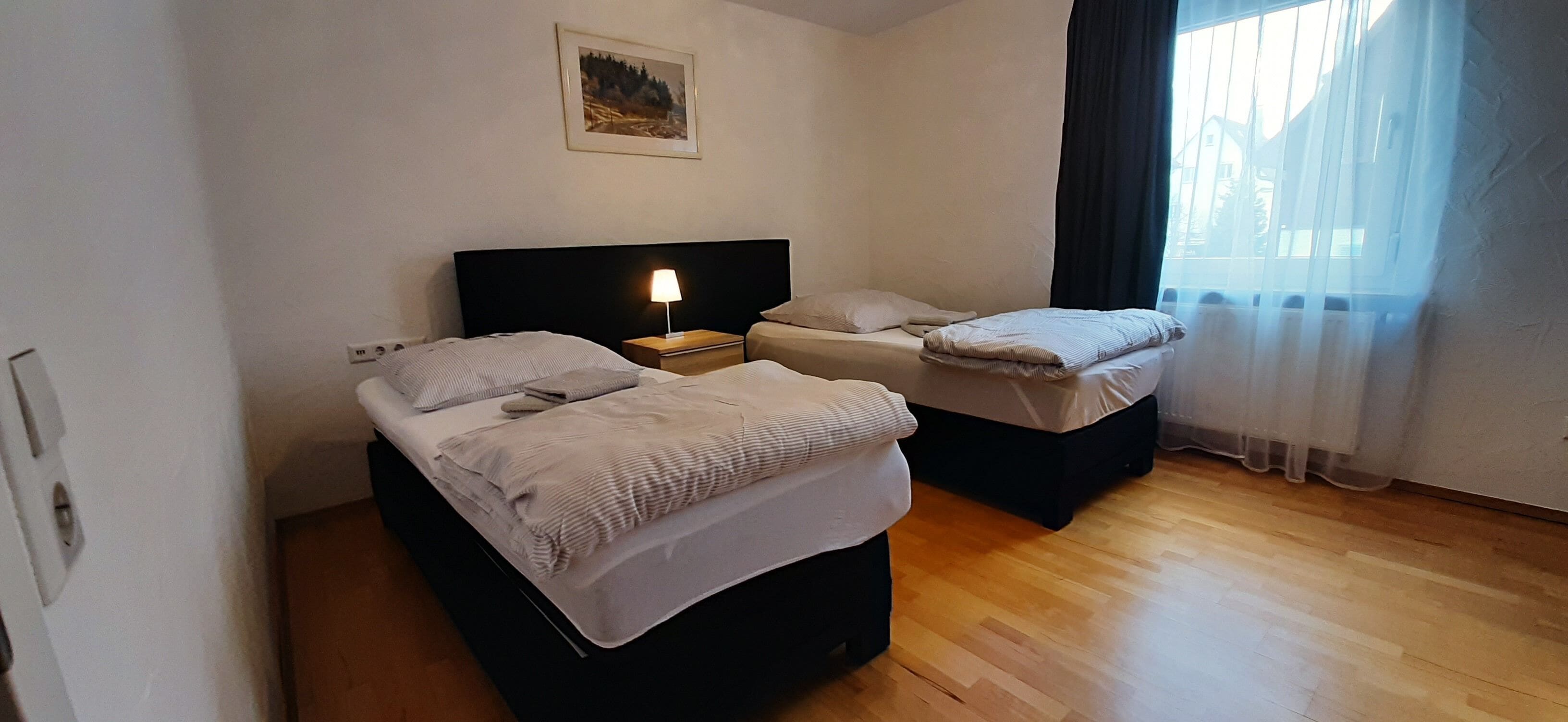 Deluxe-Apartment, mit Bad (Ferienwohnung ) | 1 Schlafzimmer