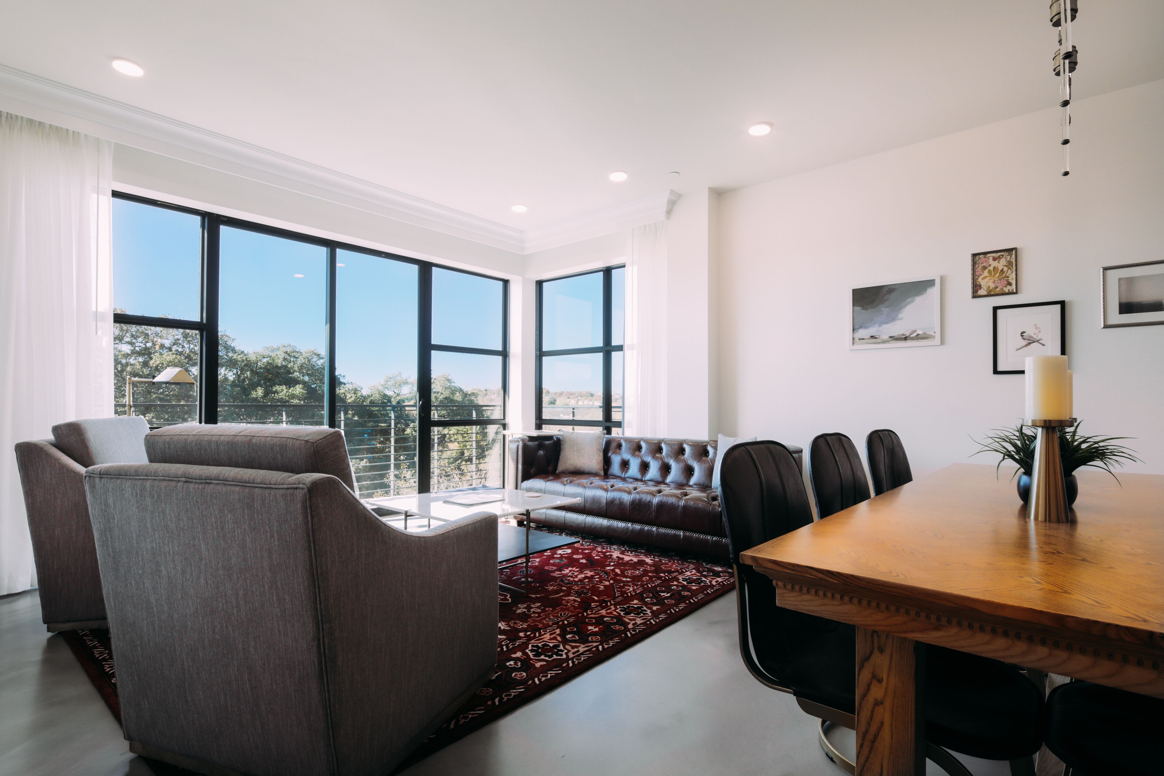Quietly Exquisite 3BR/2BA Suite - Private Balcony, Soaking Tub, Pool, Gym + Cafe