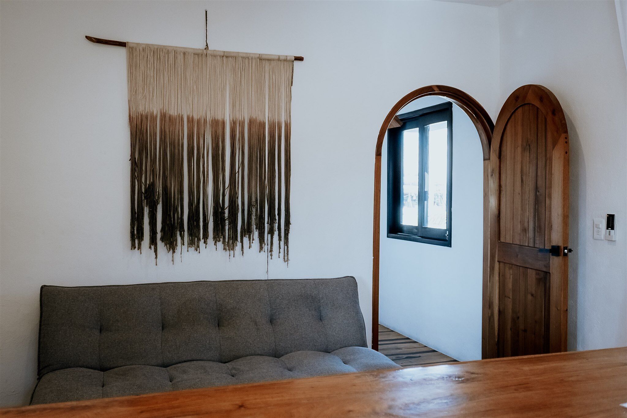 convenient location apartment | living area | smart tv, netflix, streaming services