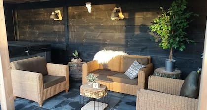 Holiday home with garden, barbecue and terrace