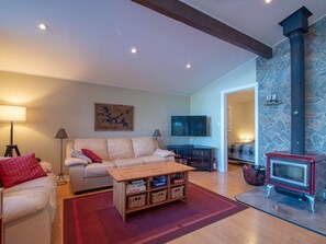 TV, DVD player - Crane's Landing - 3BR Cottage w/ Great Swimming, Watercraft, Dock & Firepit (Parry Sound)