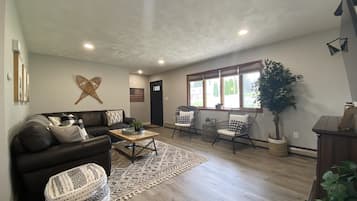 Smart TV, chimenea