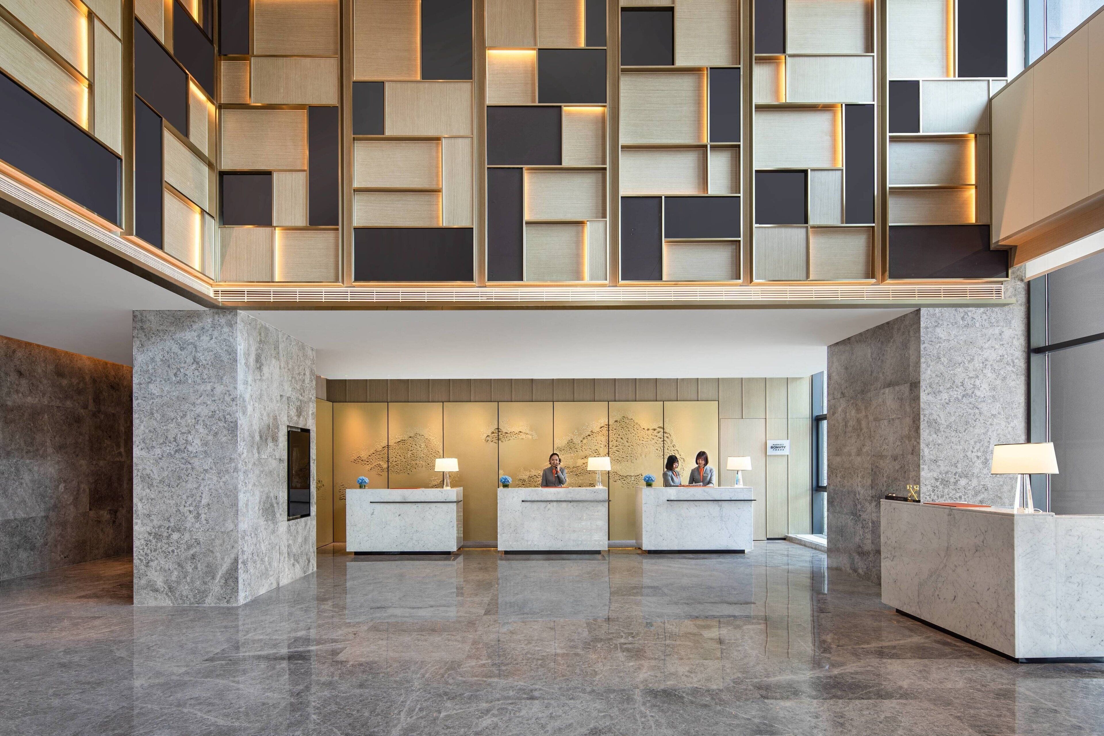 Lounge dans le hall