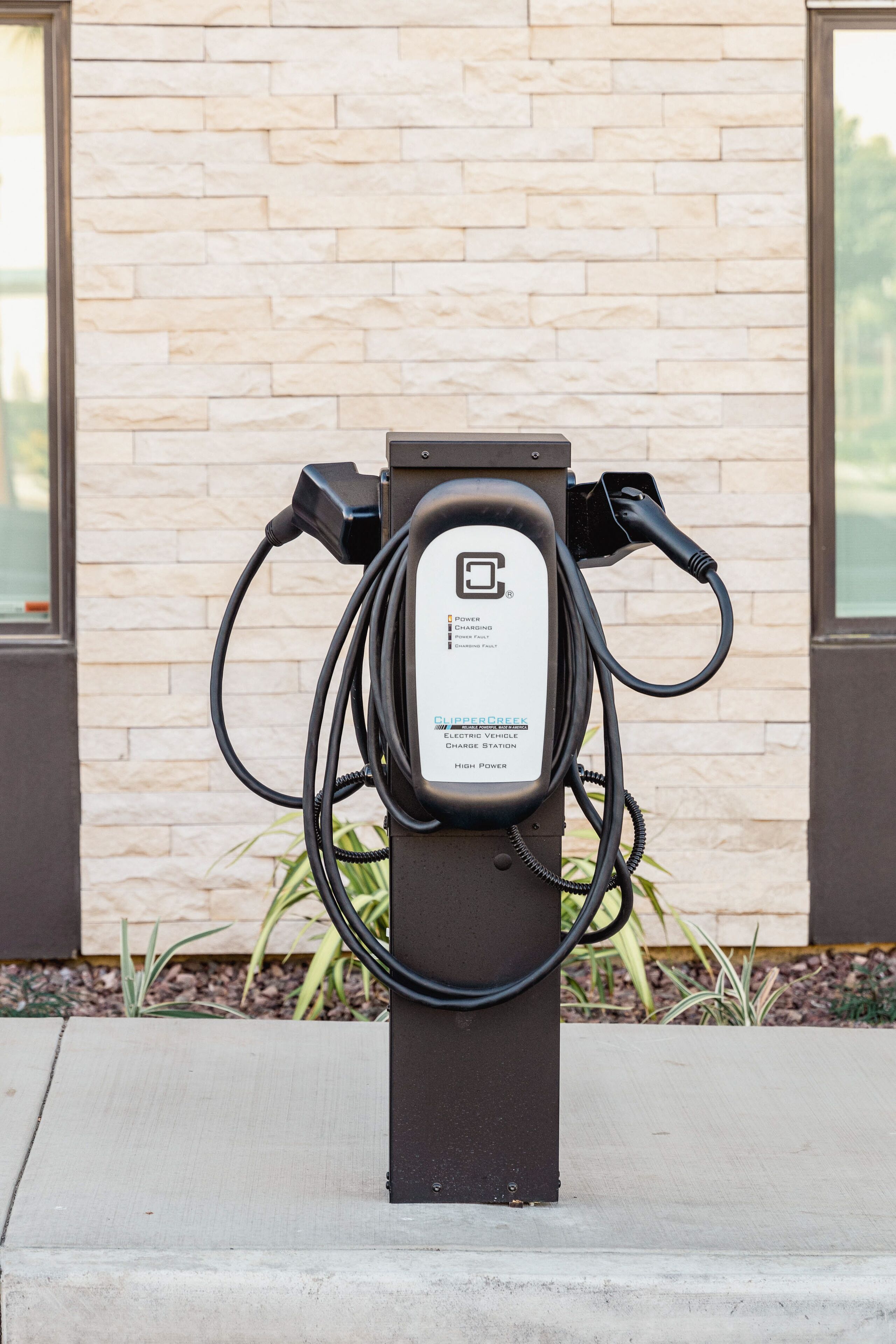 electric vehicle-charging station