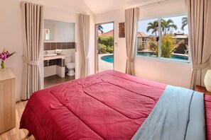 6 bedrooms, iron/ironing board, free internet