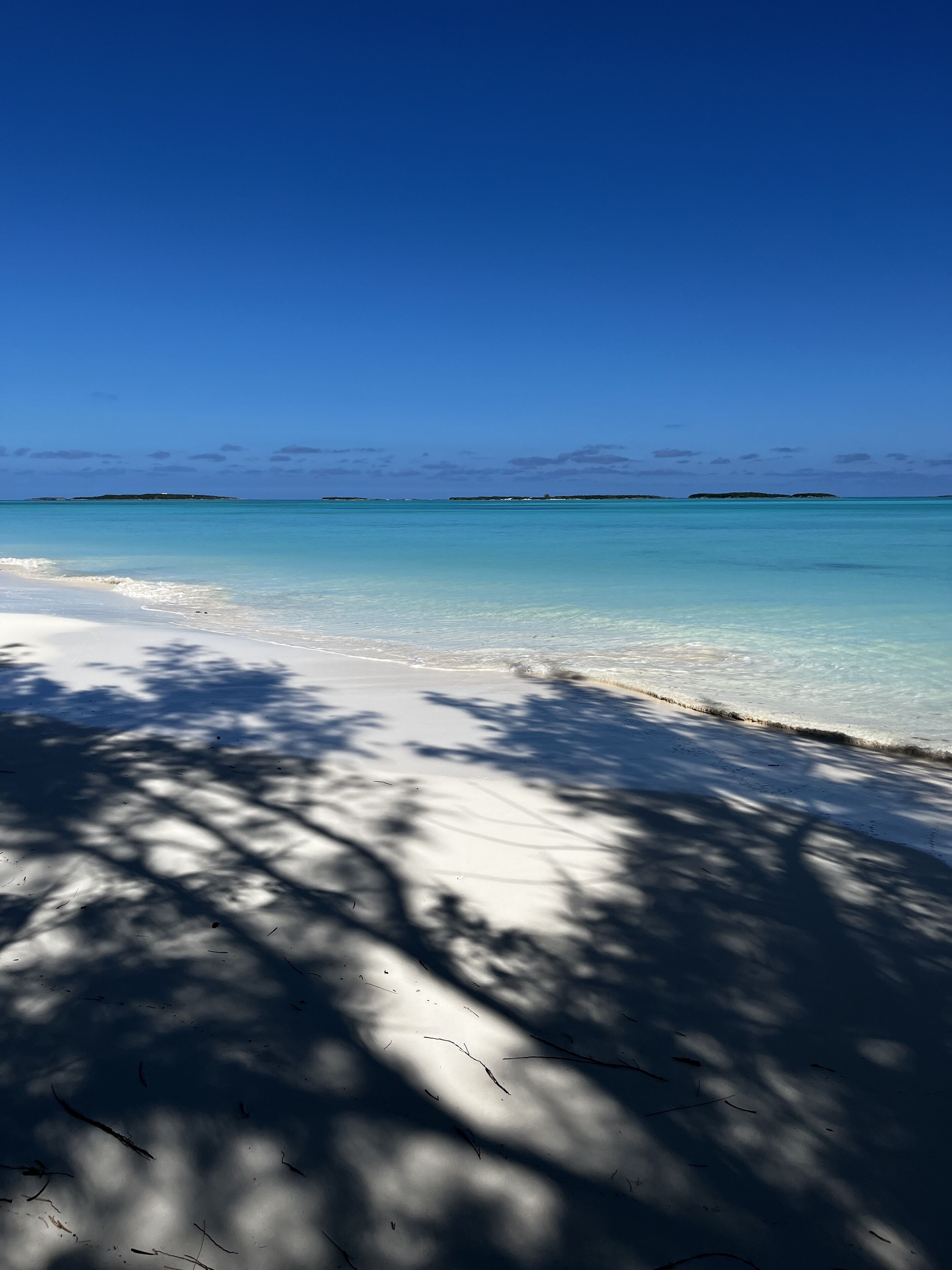 On the beach, sun loungers, beach towels