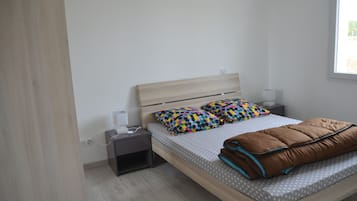 2 chambres, lit parapluie, Wi-Fi gratuit
