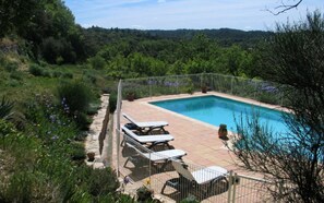 Pool - Mas Provençal Avec vue Superbe (LA VERDIERE)