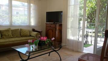 Televisie en een dvd-speler