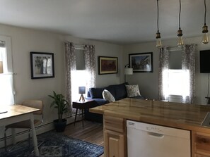 Apartment, 1 Bedroom | Living area | 50-inch Smart TV with cable channels - LXV North Union (Burlington)