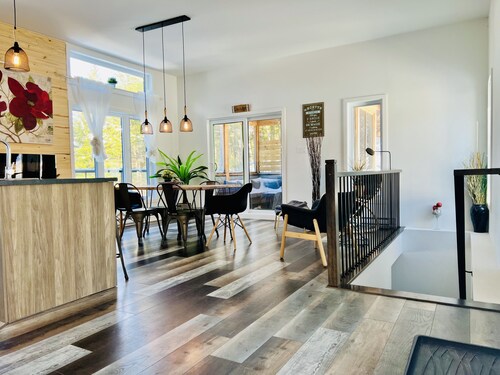 Chalet Atlantide au bord du Lac and Spa