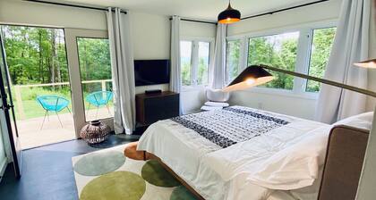 Granit House. Mid-Century Modern with Pool, View, & privacy.Dog and Kid friendly