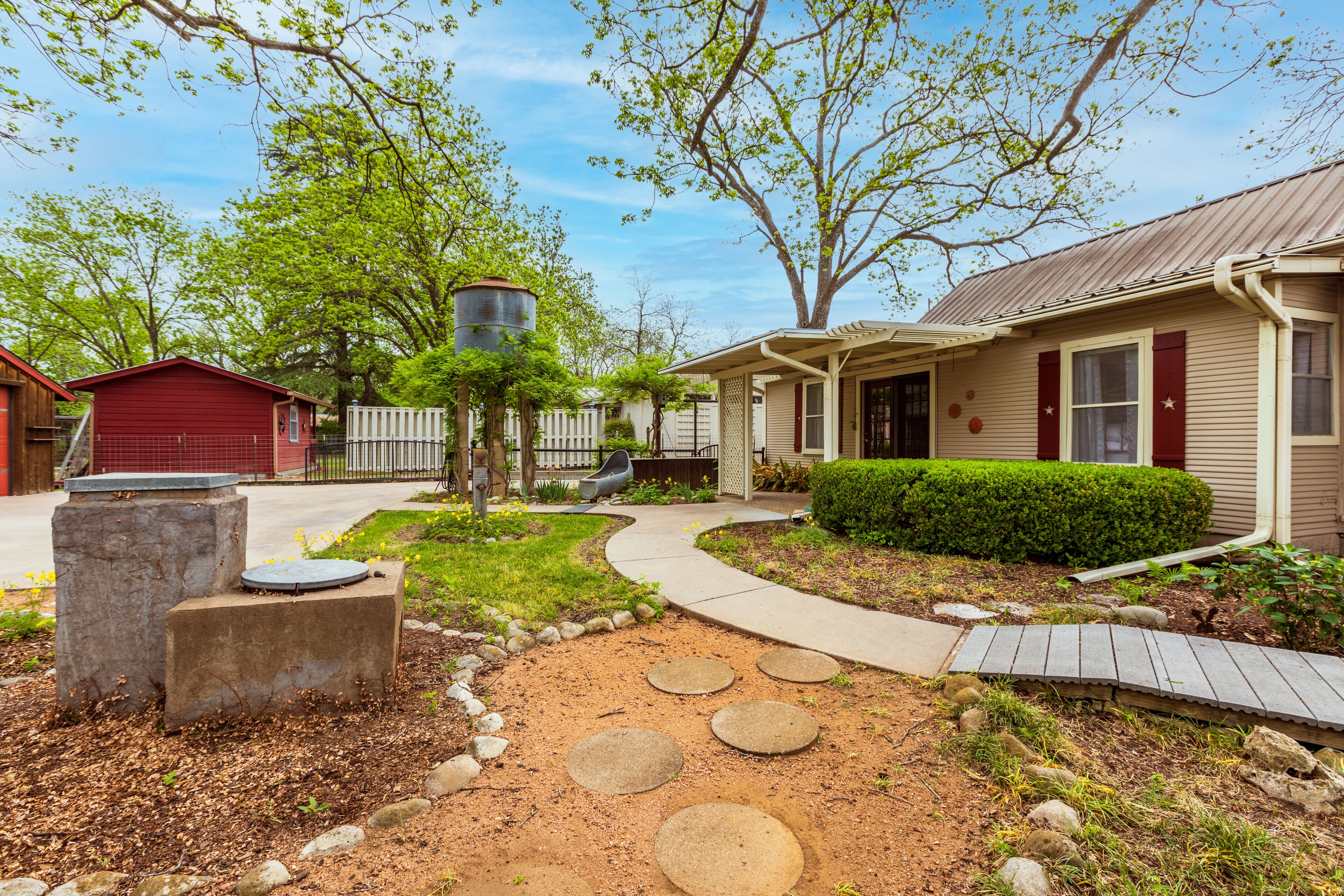 Enceinte de l’hébergement