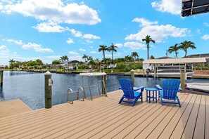 Terrace/patio - Sunny Cape Coral Pool Home (Cape Coral)