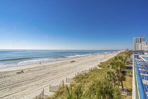 On the beach