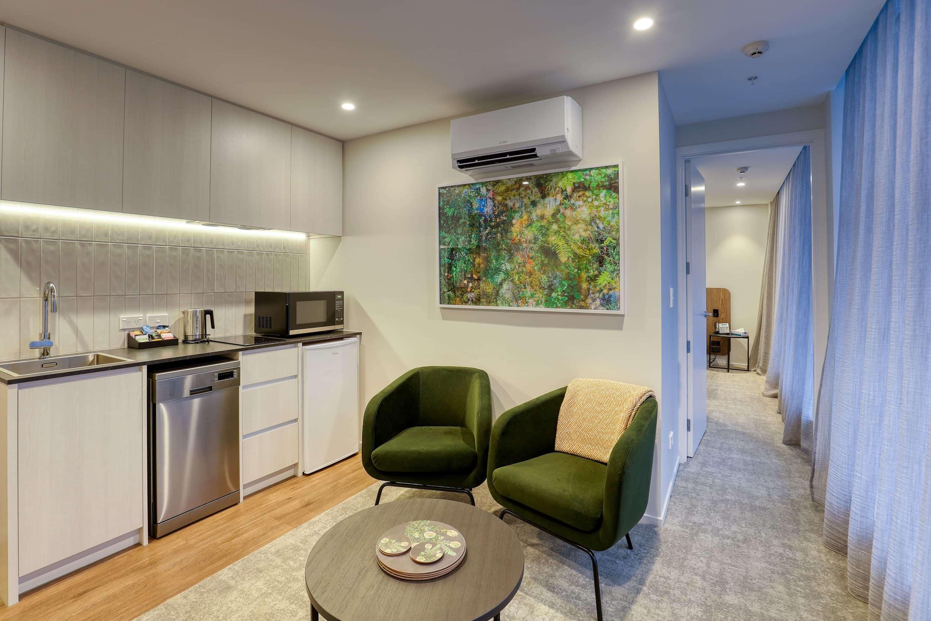 suite, 1 bedroom, non smoking (1 king bed) | desk, laptop workspace, blackout curtains, soundproofing