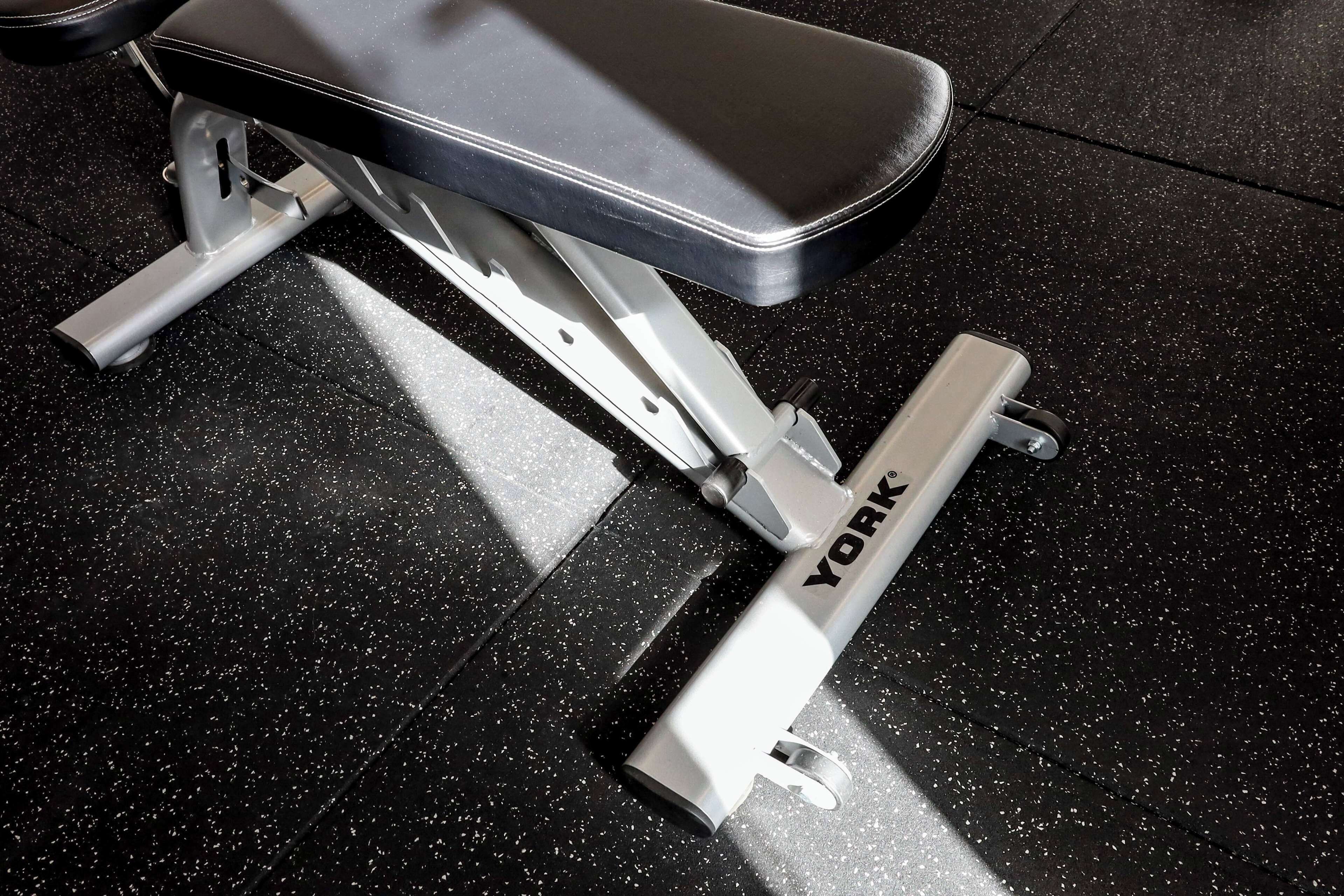 A piece of exercise equipment with the brand name "YORK" on it.