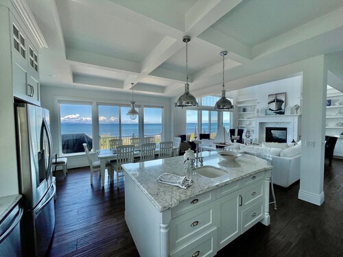 Oceanfront Luxury Retreat at Sandy Point Shores.
