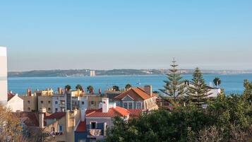 Utsikt mot havet/stranden