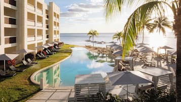 9 outdoor pools, cabanas (surcharge), pool umbrellas