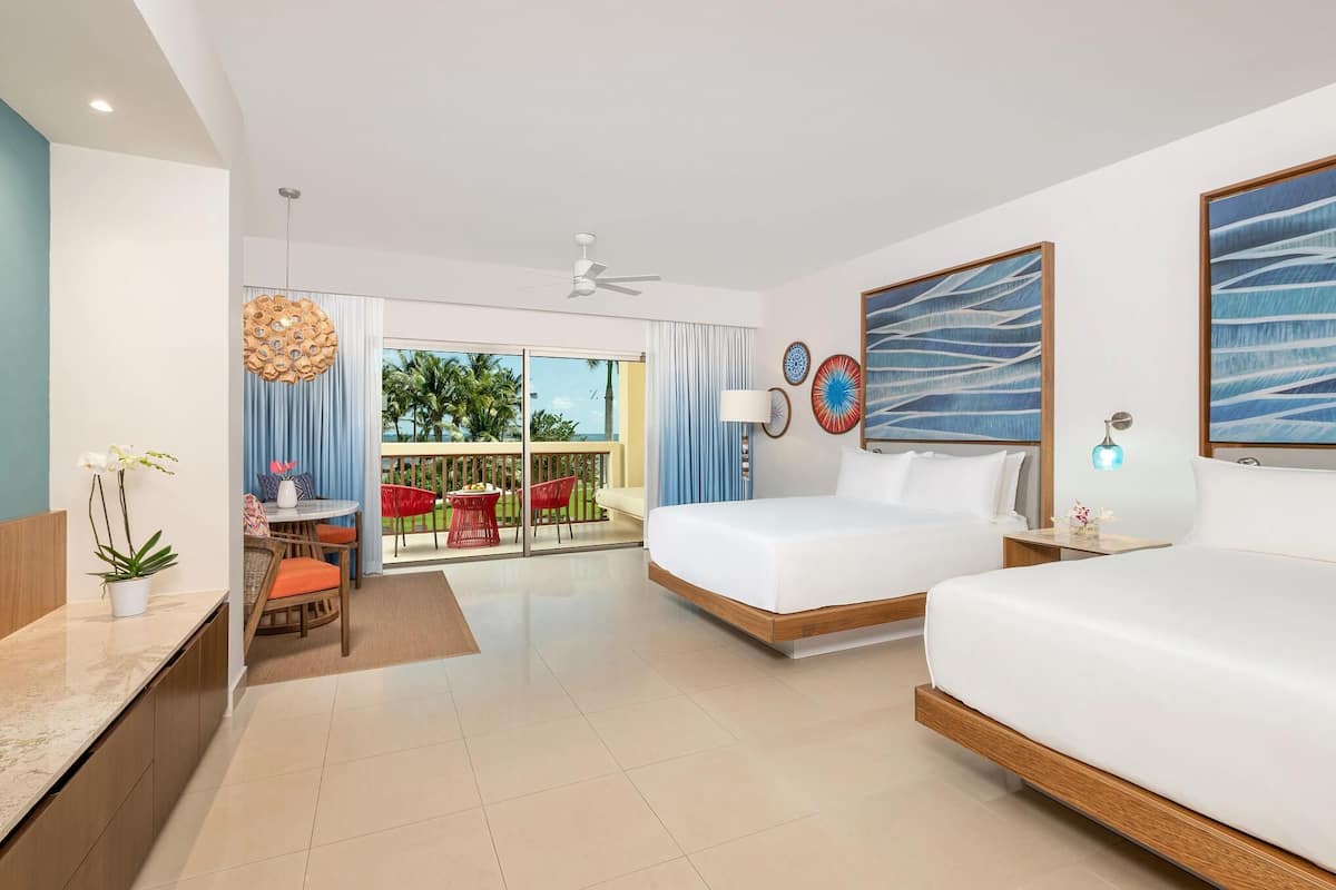 1 kamar tidur, seprai premium, minibar, dan brankas