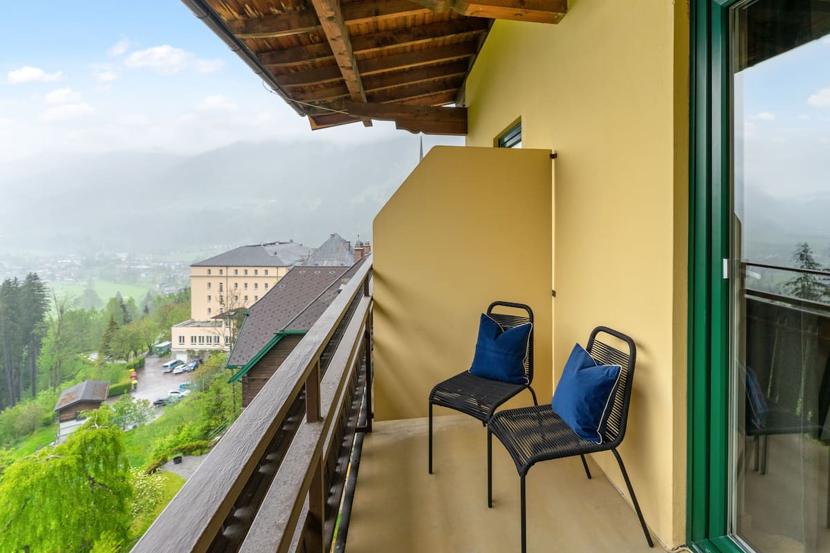 Eenpersoonskamer | Uitzicht vanaf balkon