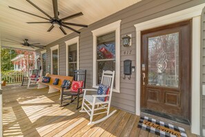 Terrace/patio - Fins Up - Chesapeake Properties (Cape Charles)