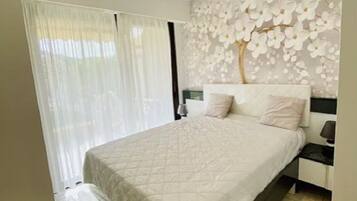 3 chambres, fer et planche Ă repasser, Wi-Fi gratuit