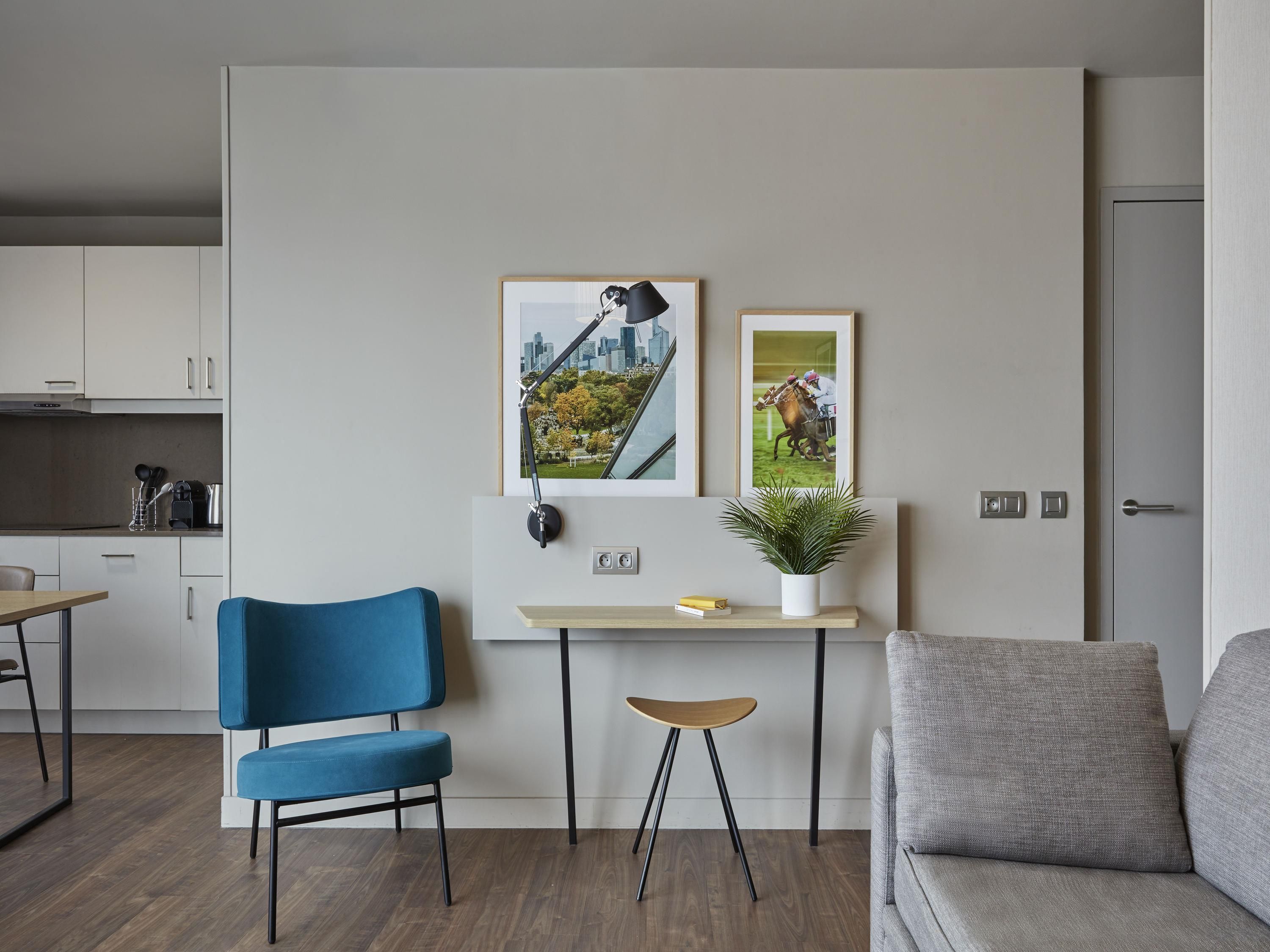 Superior Apartment, 1 Bedroom, Balcony (4 people) | Desk, soundproofing, cribs (free), WiFi (free)