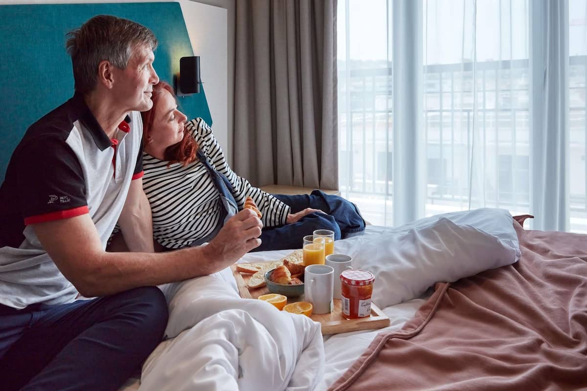 Bureau, chambres insonorisées, lits bébé (gratuits), Wi-Fi gratuit