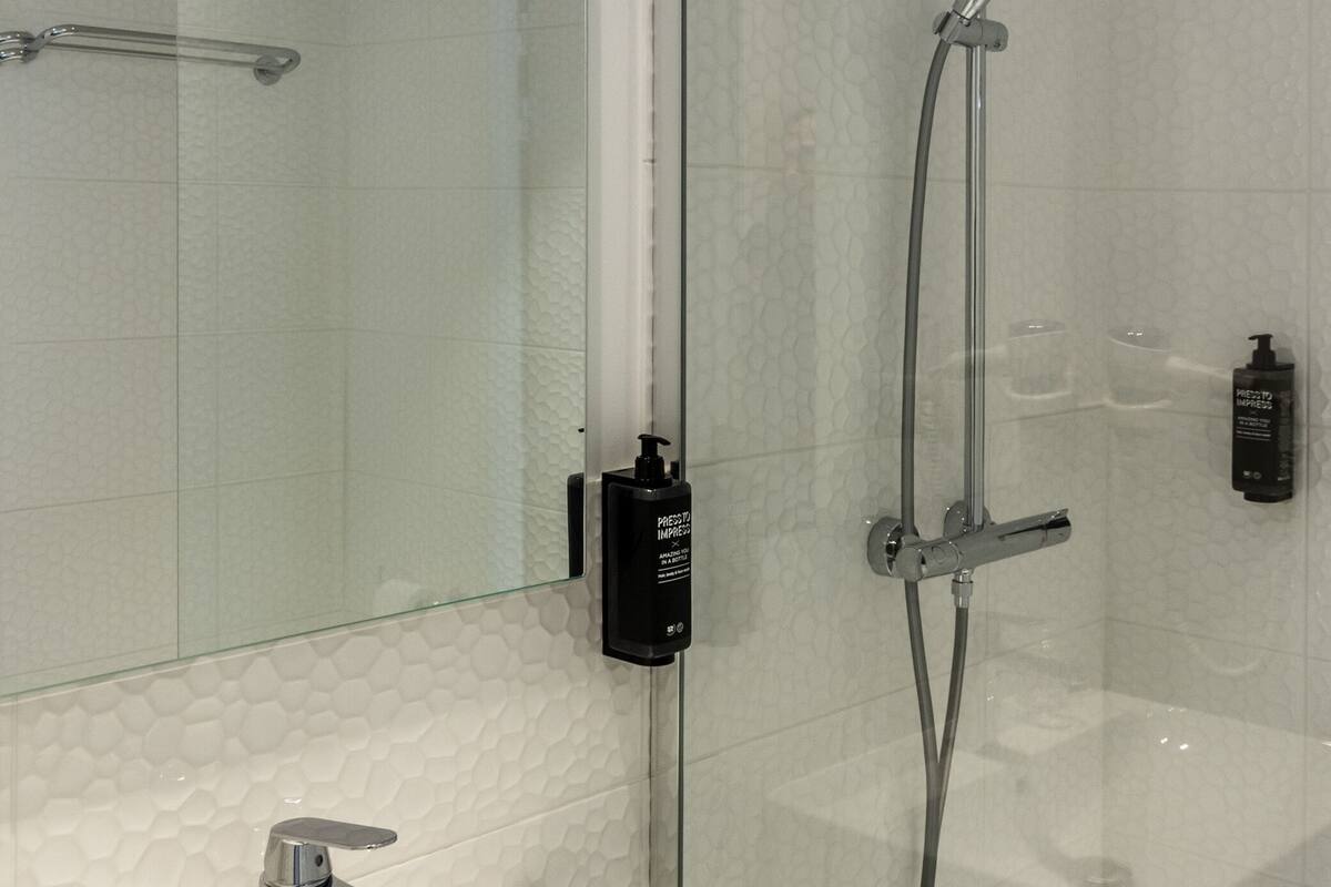 premium bedding, pillow-top beds, blackout curtains, soundproofing