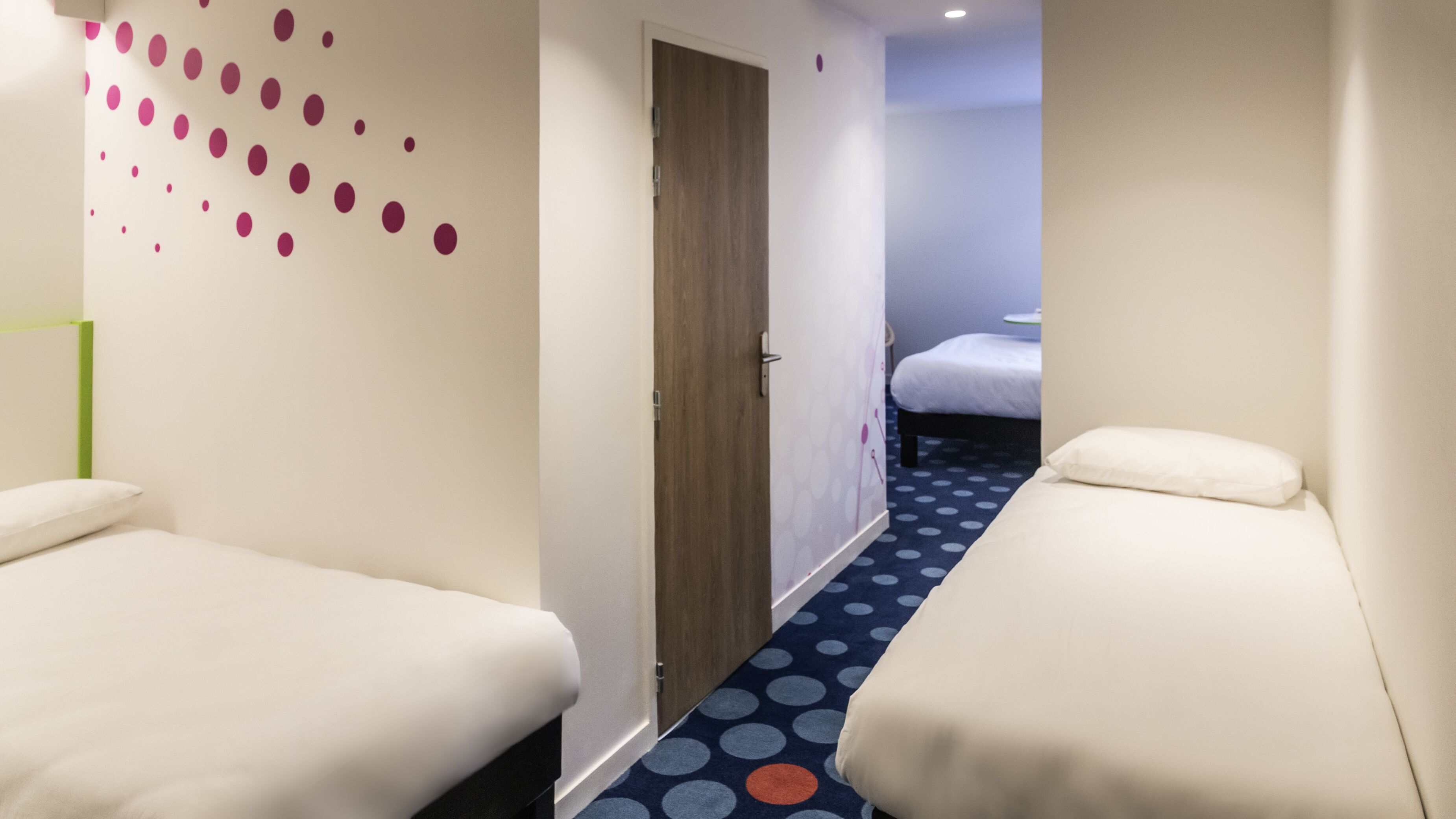 family suite | premium bedding, pillow-top beds, blackout curtains, soundproofing