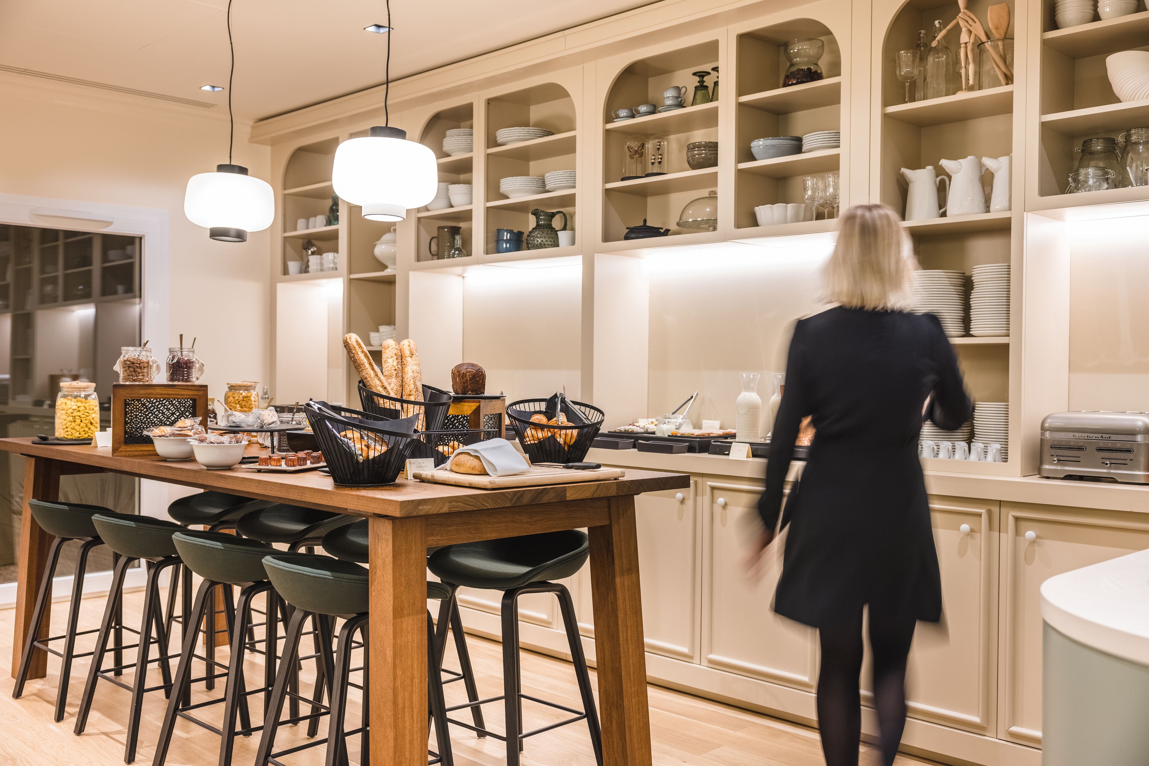 daily buffet breakfast (eur 19 per person)