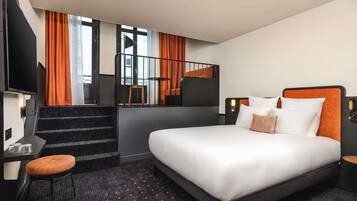 Premium bedding, pillow-top beds, in-room safe, individually decorated