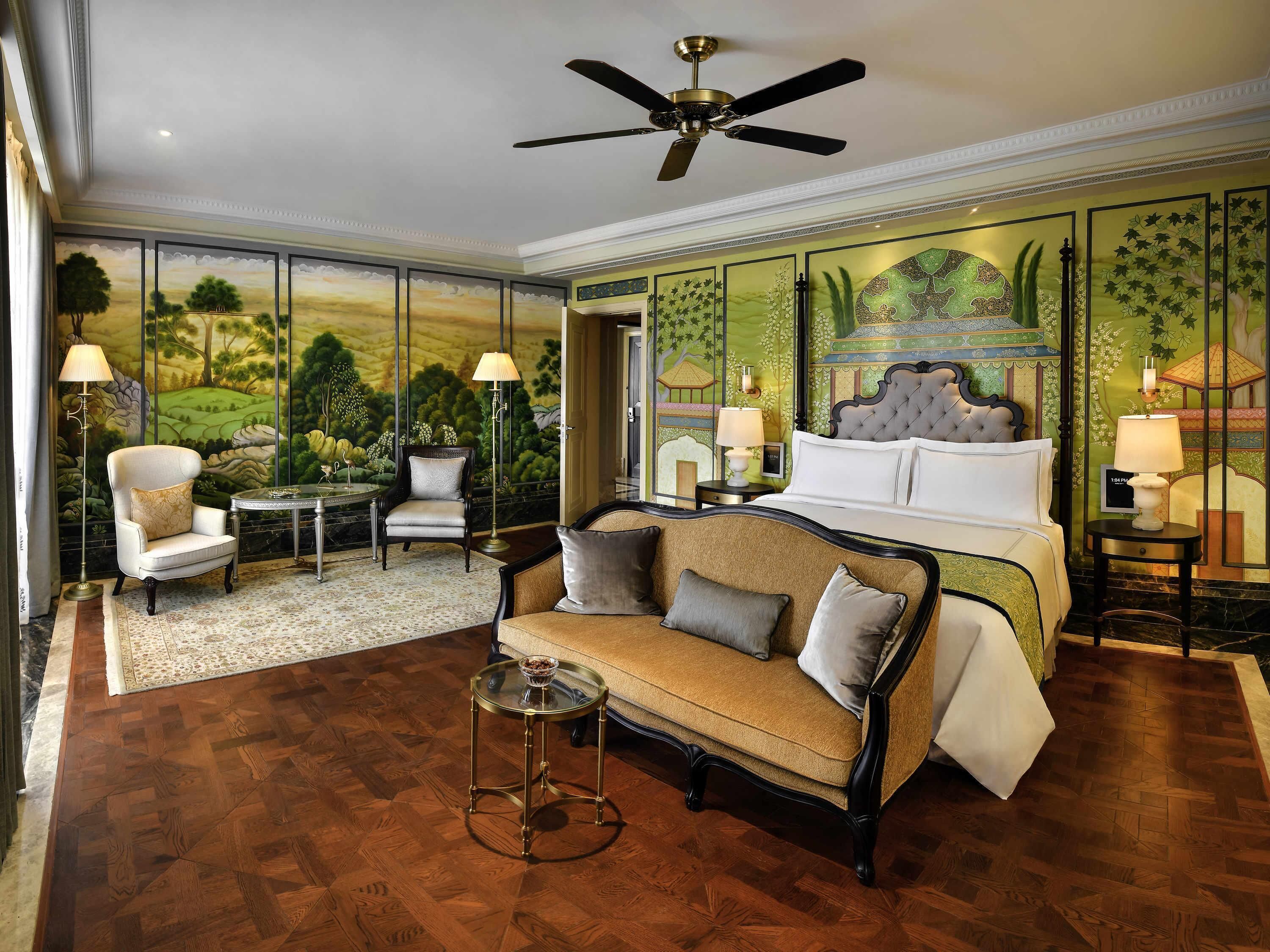 Raffles, Suite presidencial, 1 cama de matrimonio grande | Sábanas de algodón egipcio, ropa de cama de alta calidad, minibar