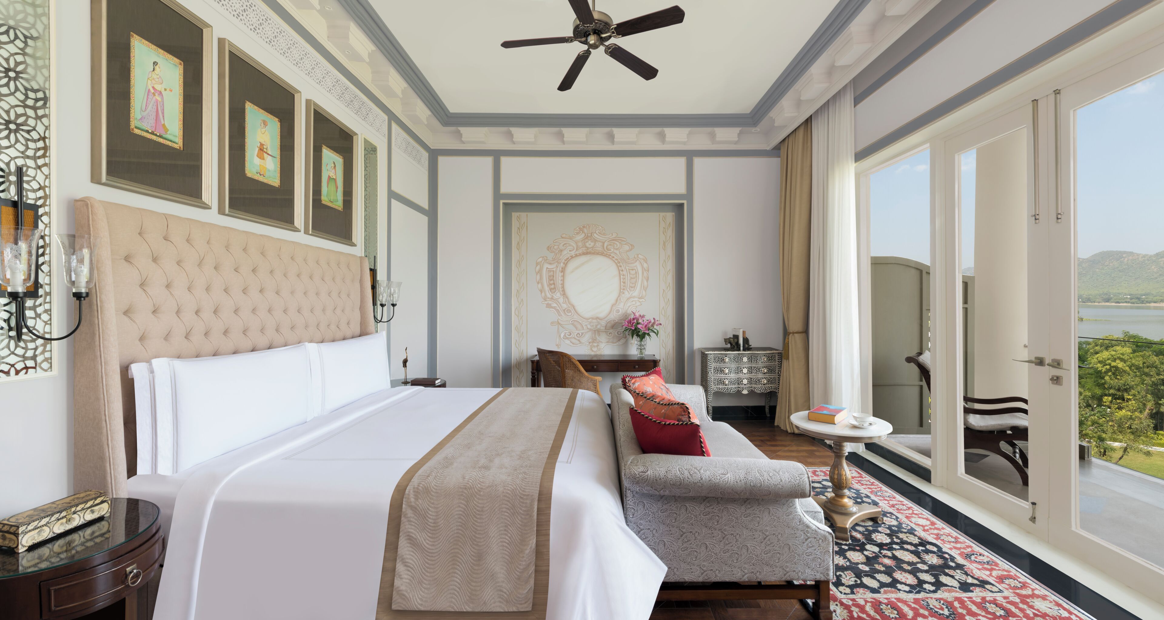 Signature kamer, 1 kingsize bed, balkon (Flamingo) | Lakens van Egyptisch katoen, luxe beddengoed, een minibar