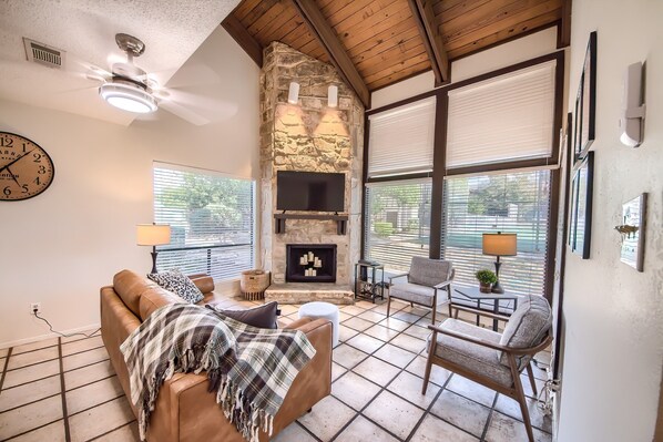 Condo, 3 Bedrooms | Living area | TV - Big Tree View Tbm 112 2 Bedroom Condo by RedAwning (New Braunfels)