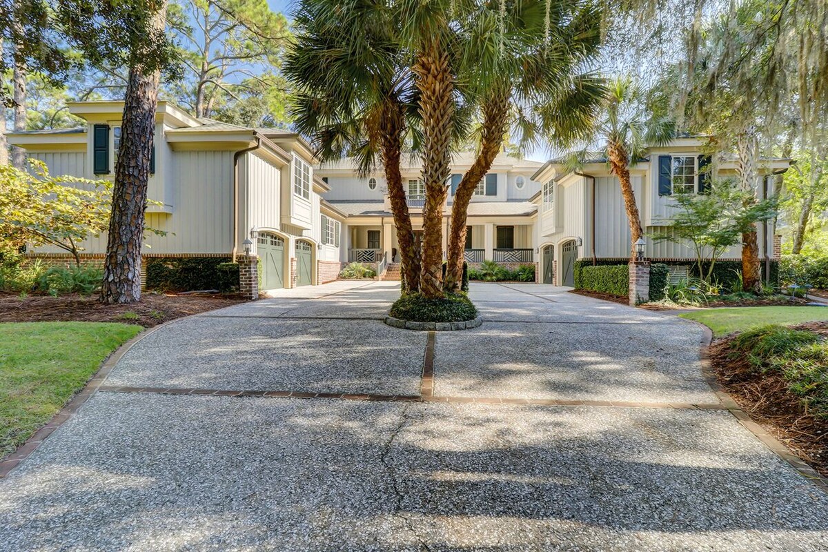 STUNNING Seven Bedroom Home in Sea Pines - 2nd Row Ocean w/ Private Pool