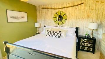 2 bedrooms, iron/ironing board, travel crib, free WiFi