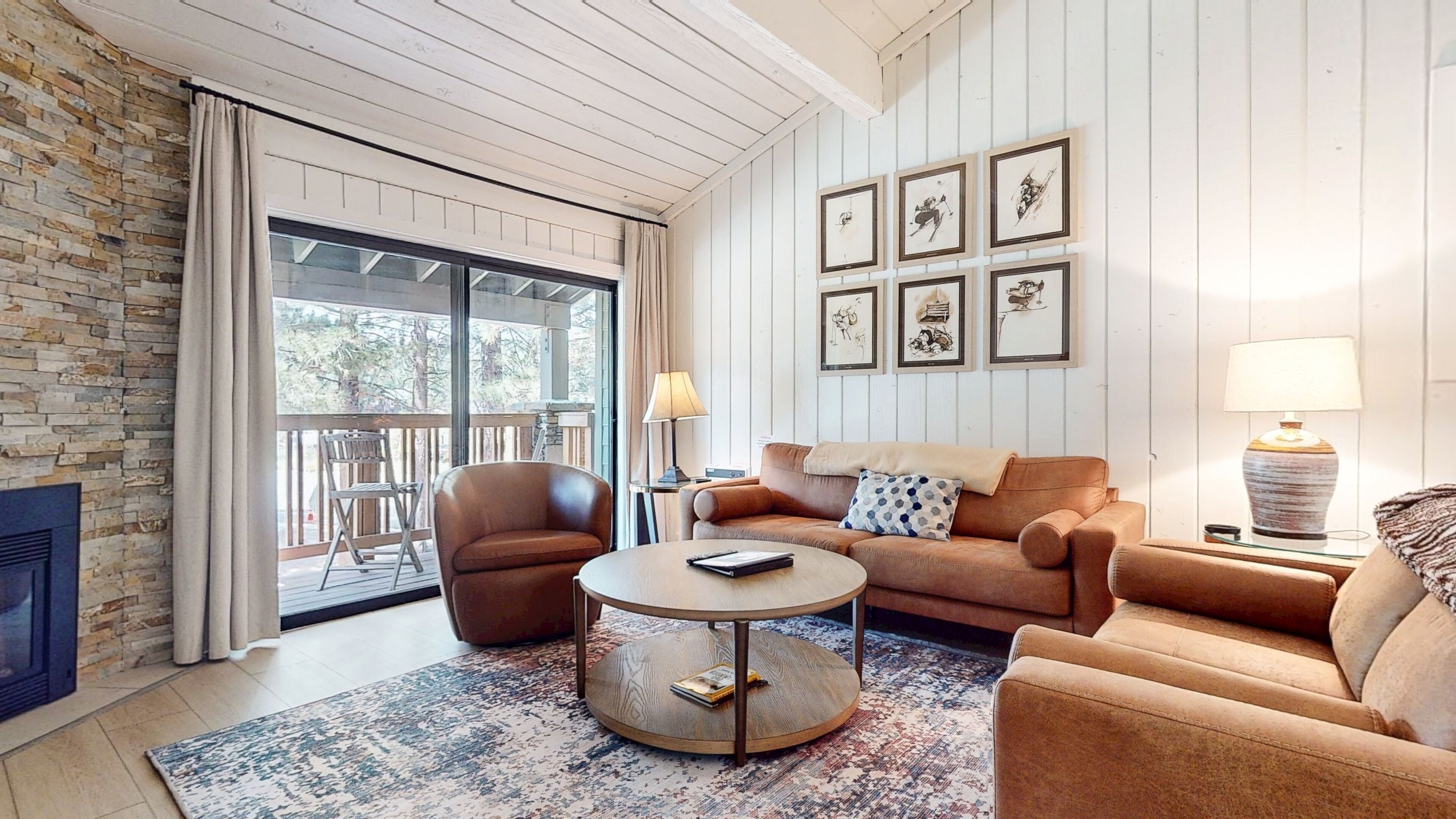 TV, fireplace, DVD player