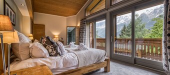 Chalet Birdie + Mazot: elegant and spacious property in Les Houches