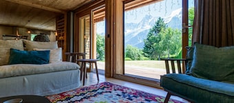 Chalet Birdie + Mazot: elegant and spacious property in Les Houches