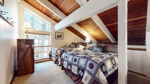 2 makuuhuonetta, silitysrauta/-lauta, Wi-Fi, vuodevaatteet