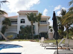 Outdoor pool - Condo # 322 (Puerto Morelos)